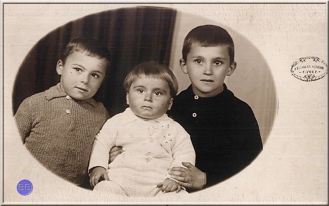 foto (26).jpg - A három Bajnok tetvér, balról jobbra: Béla, István, Zoltán.